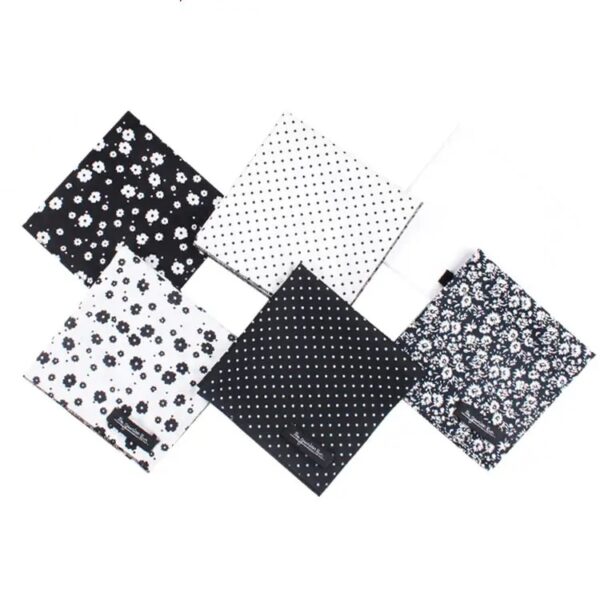 Handkerchief Pocket Sqaure Squares 07